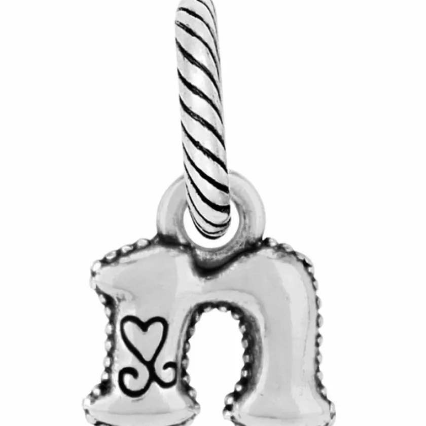 Brighton ABC Alphabet Charm Silver Outlet