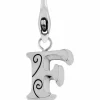 Brighton ABC Chic Alpha Snap Charm Silver Online