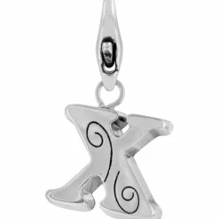Brighton ABC Chic Alpha Snap Charm Silver Online
