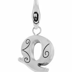 Brighton ABC Chic Alpha Snap Charm Silver Online
