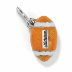 Brighton ABC Football Charm Silver-Orange Online