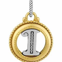 Brighton ABC Monogram Charm Silver-Gold Sale