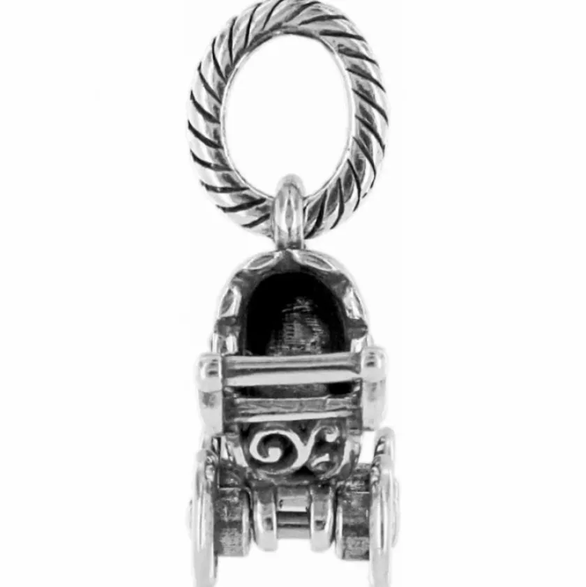 Brighton ABC Sweet Pea Stroller Charm Silver Sale