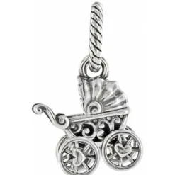 Brighton ABC Sweet Pea Stroller Charm Silver Sale
