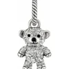 Brighton ABC Teddy Charm Silver Hot