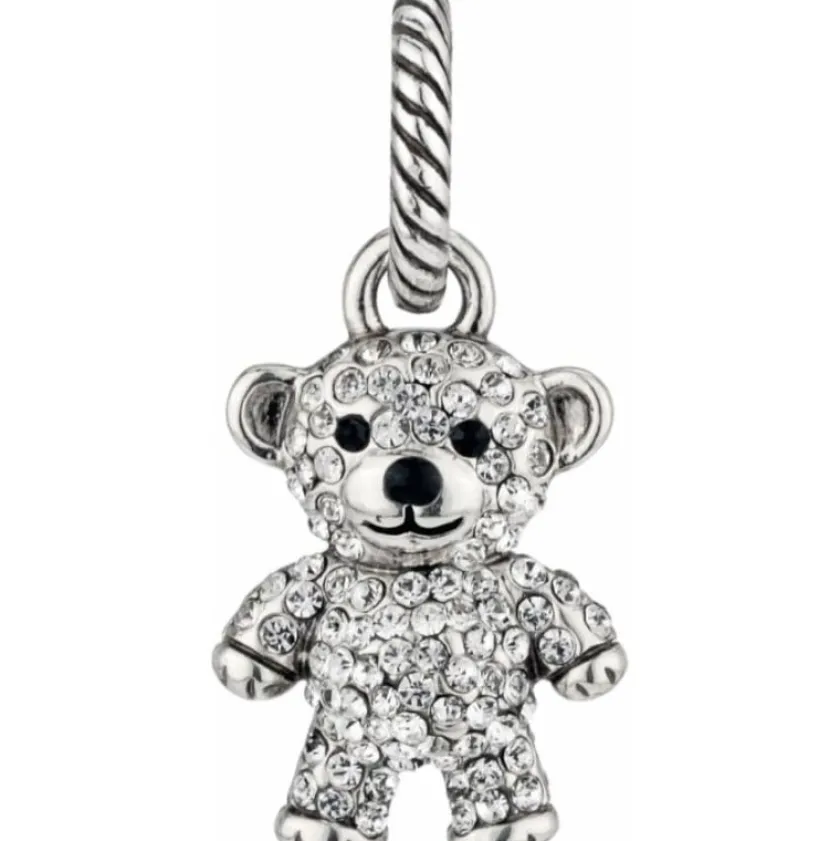 Brighton ABC Teddy Charm Silver Hot