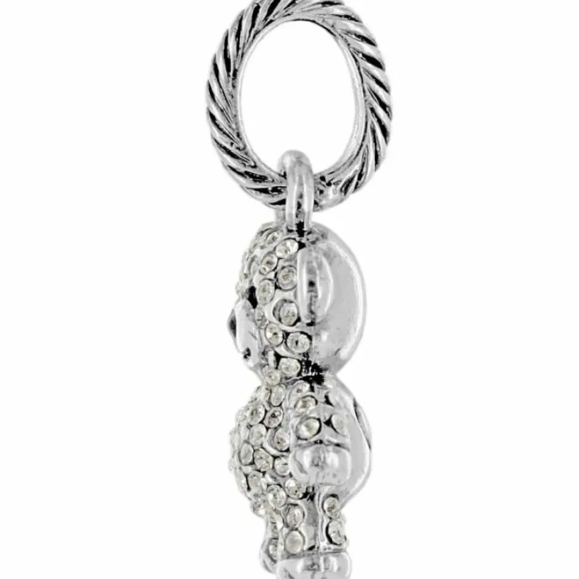 Brighton ABC Teddy Charm Silver Hot