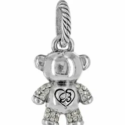 Brighton ABC Teddy Charm Silver Hot