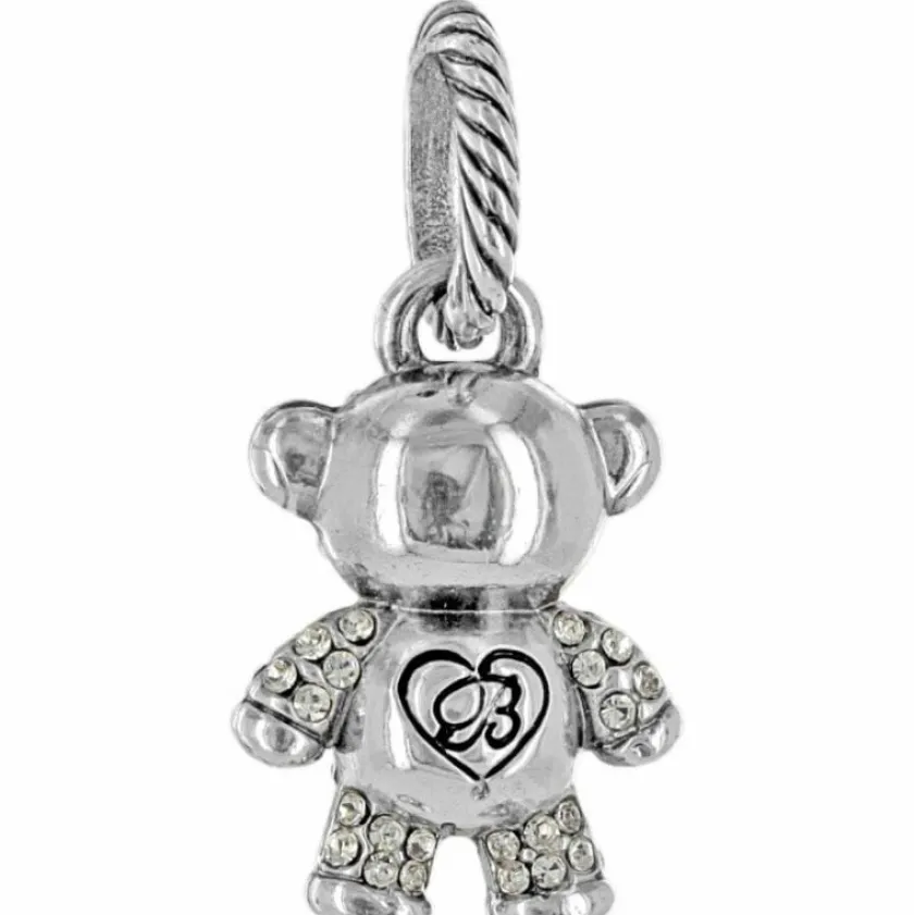 Brighton ABC Teddy Charm Silver Hot