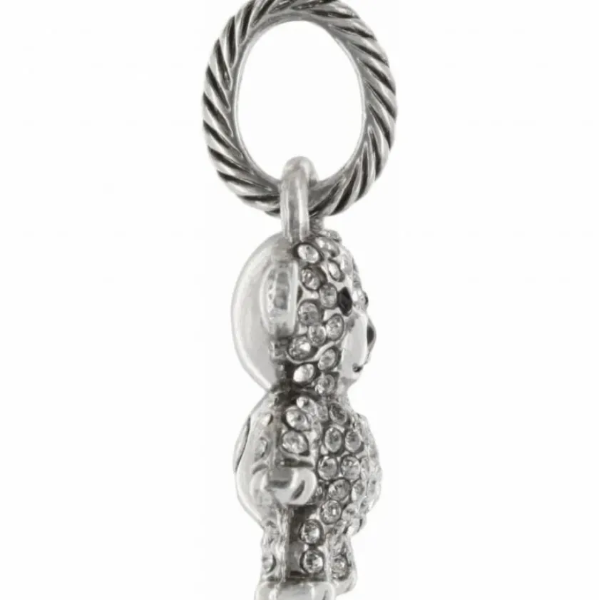 Brighton ABC Teddy Charm Silver Hot