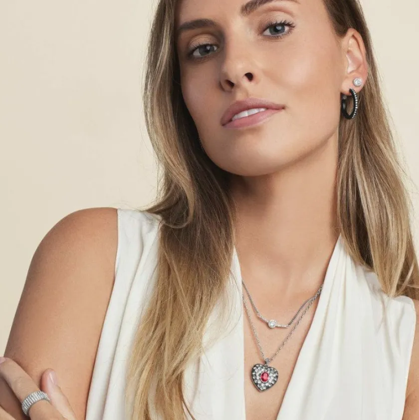 Brighton Adela Heart Mini Necklace Clearance