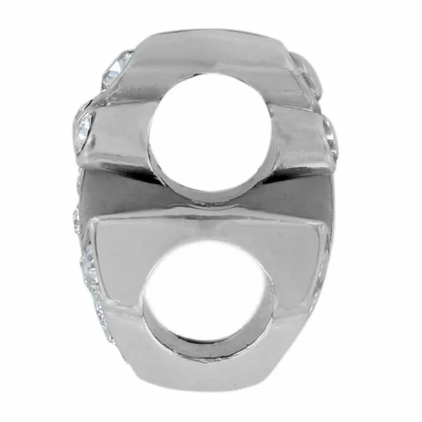 Brighton Ahoy Anchor Double Bead Silver Fashion