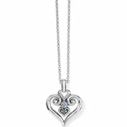 Brighton Alcazar Heart Glint Convertible Necklace Hot