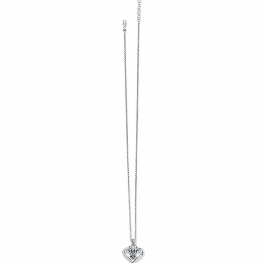 Brighton Alcazar Heart Glint Convertible Necklace Hot
