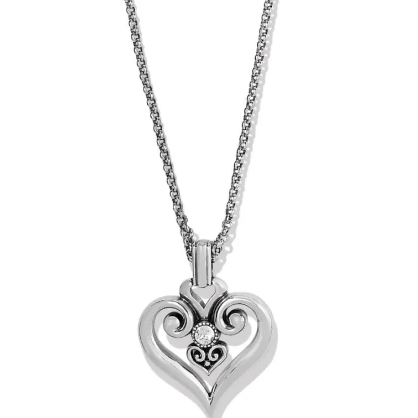 Brighton Alcazar Heart Glint Convertible Necklace Hot