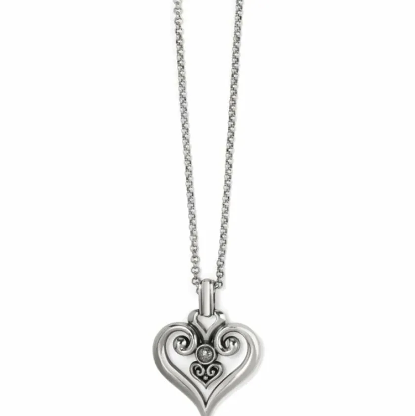 Brighton Alcazar Heart Glint Convertible Necklace Hot