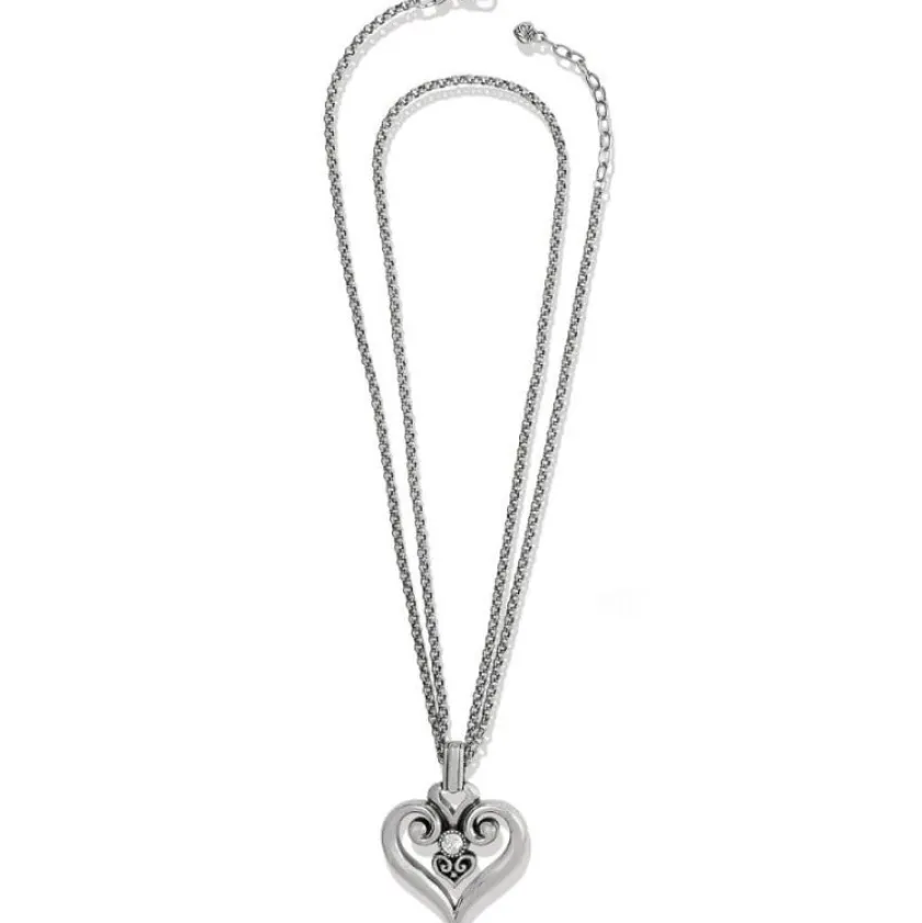 Brighton Alcazar Heart Glint Convertible Necklace Hot