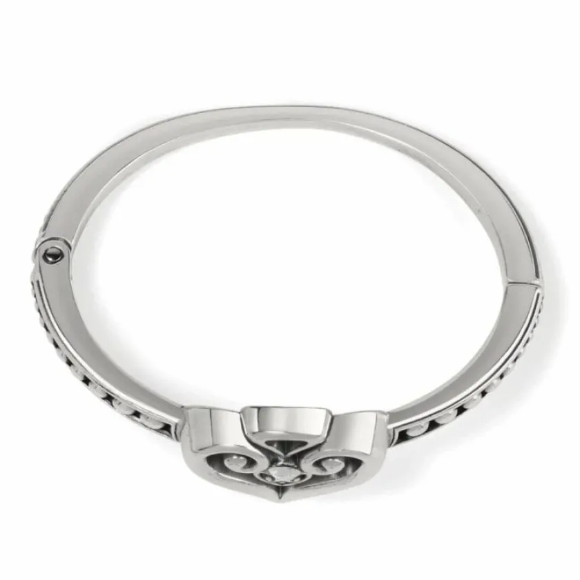 Brighton Alcazar Heart Glint Hinged Bangle Best
