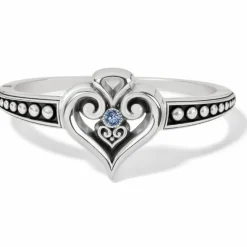 Brighton Alcazar Heart Glint Hinged Bangle Best