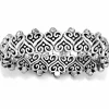 Brighton Alcazar Heart Stretch Bracelet Silver Outlet