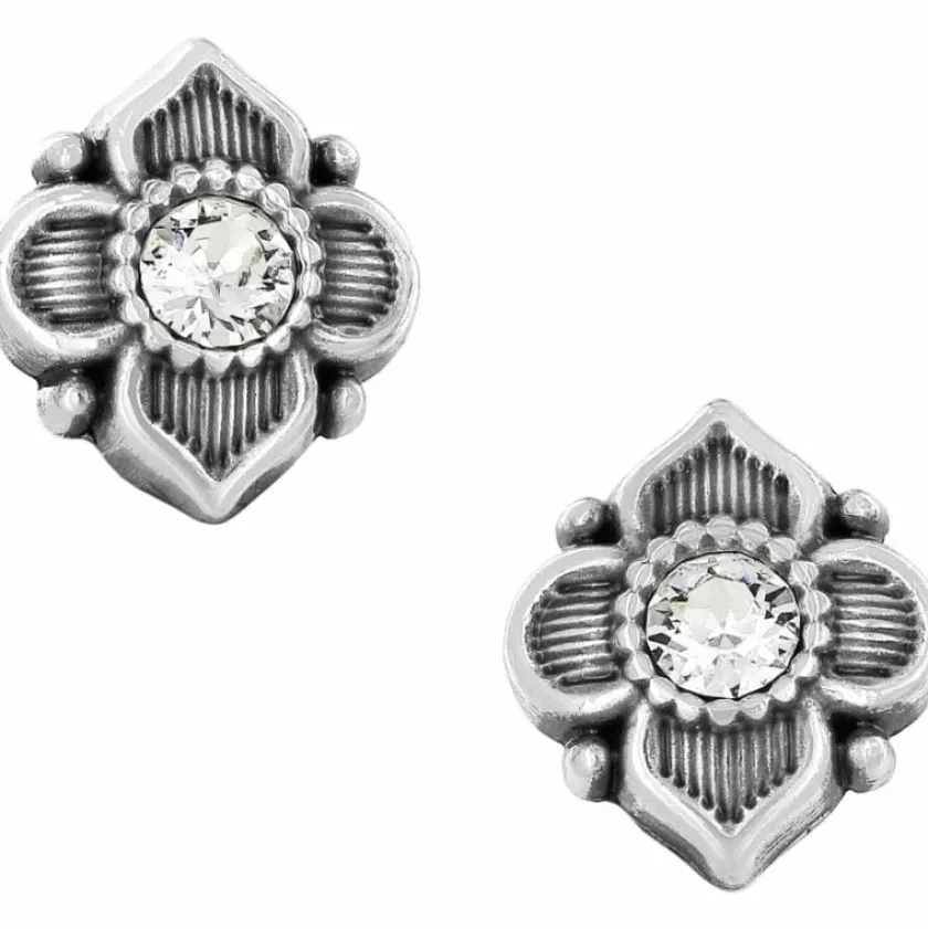Brighton Alcazar Petite Mini Post Earrings Silver Best