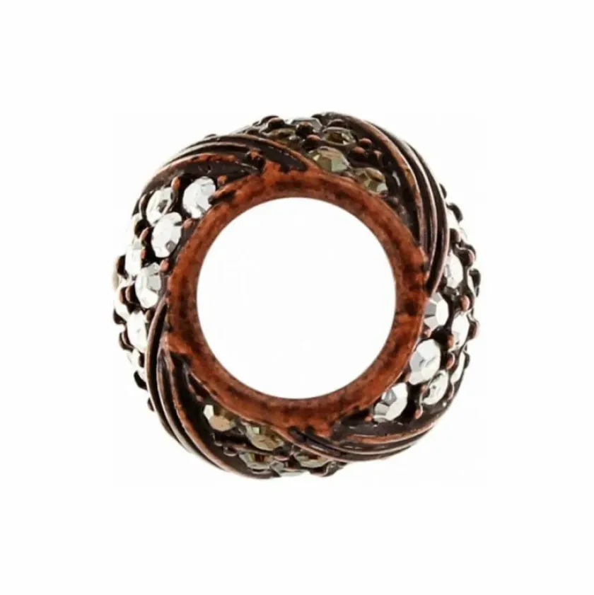 Brighton Americana Crystal Bead CopperAntique-Metallic New