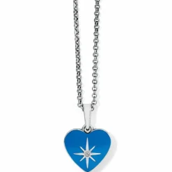Brighton Amore Shades Sky Heart Necklace Fashion