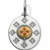 Brighton Athena Mediallion Amulet Silver-Gold Outlet