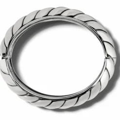 Brighton Athena Scalloped Hinged Bangle Hot