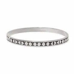 Brighton Bali Buddha Bangle Silver Clearance