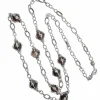 Brighton Bali Global Harmony Long Necklace Silver Clearance