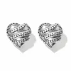 Brighton Bali Heart of Bali Earrings Silver Discount