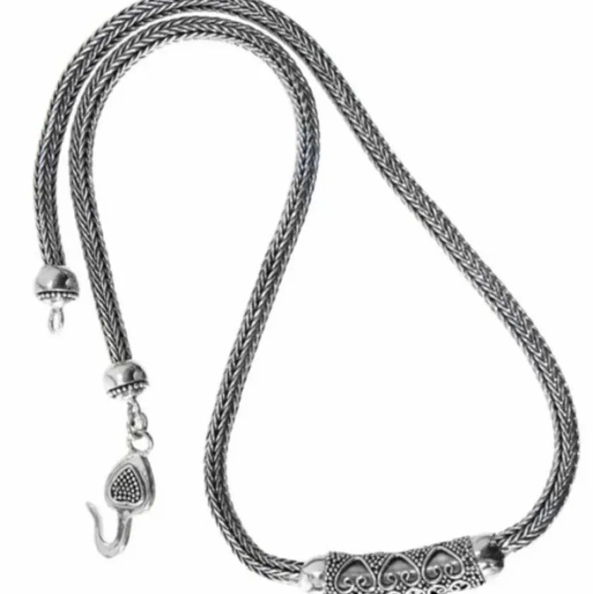 Brighton Bali Paradise Necklace Silver Hot