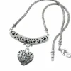 Brighton Bali Smile Necklace Silver Hot