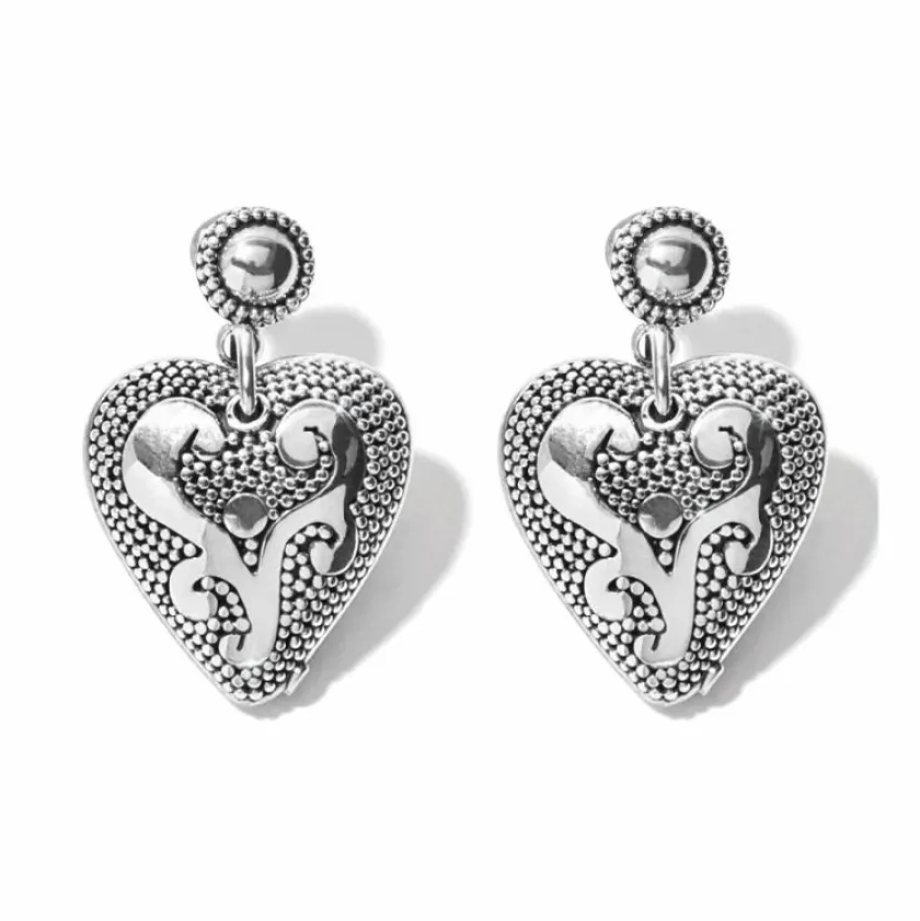 Brighton Bali South Sea Drop Post Earrings Silver Outlet