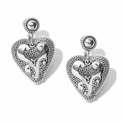 Brighton Bali South Sea Drop Post Earrings Silver Outlet