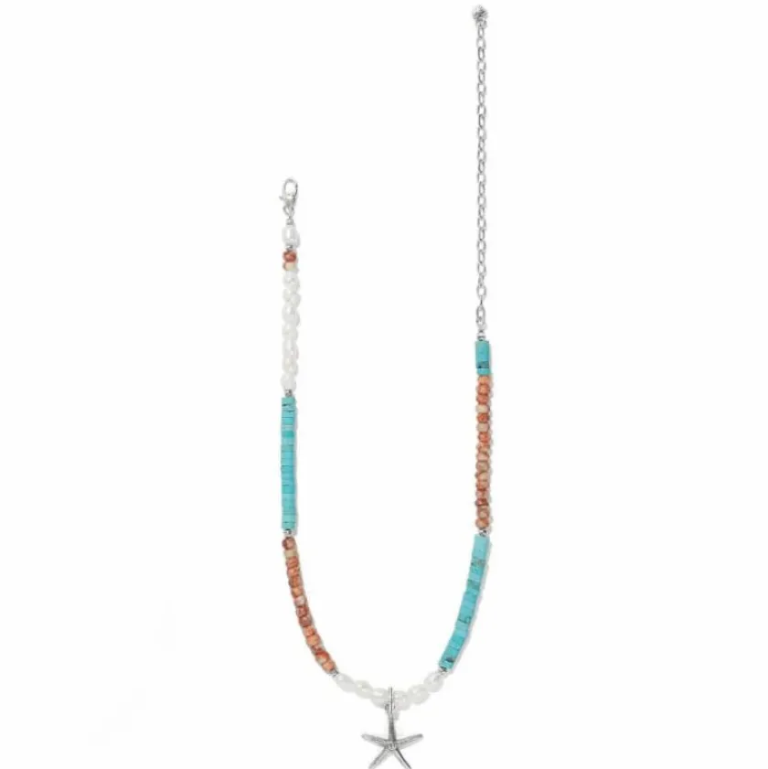 Brighton Beachcomber Adaptable Necklace Silver-Multi Clearance