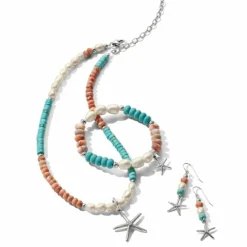 Brighton Beachcomber Adaptable Necklace Silver-Multi Clearance