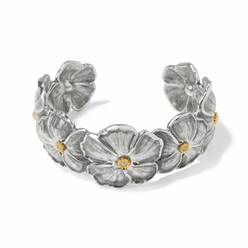 Brighton Bella Garden Cuff Bracelet Silver-Gold Discount
