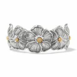 Brighton Bella Garden Cuff Bracelet Silver-Gold Discount