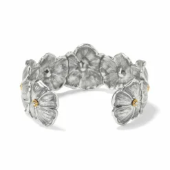 Brighton Bella Garden Cuff Bracelet Silver-Gold Discount