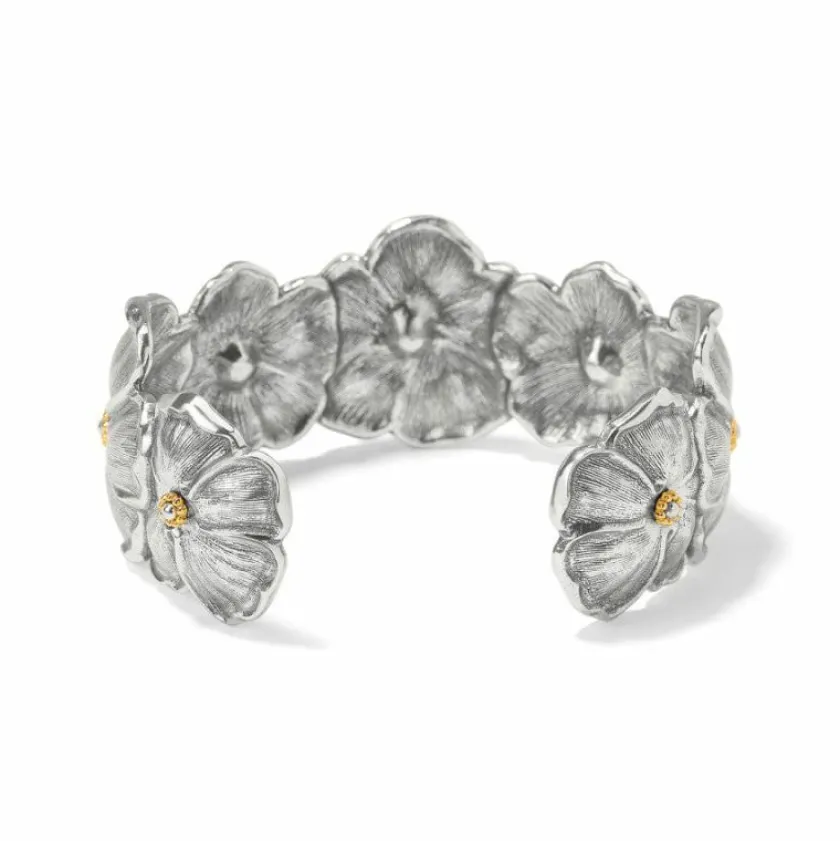Brighton Bella Garden Cuff Bracelet Silver-Gold Discount