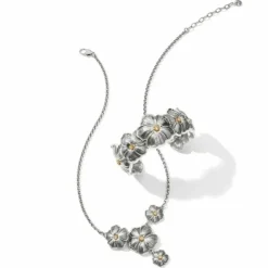 Brighton Bella Garden Cuff Bracelet Silver-Gold Discount