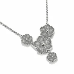 Brighton Bella Garden Necklace Silver-Gold New