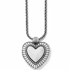 Brighton Big Sky Heart Necklace Silver Sale