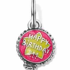 Brighton Birthday Balloon Charm Silver-Multi Best