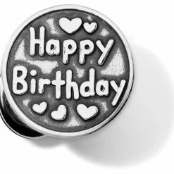 Brighton Birthday Cake Charm Silver Hot