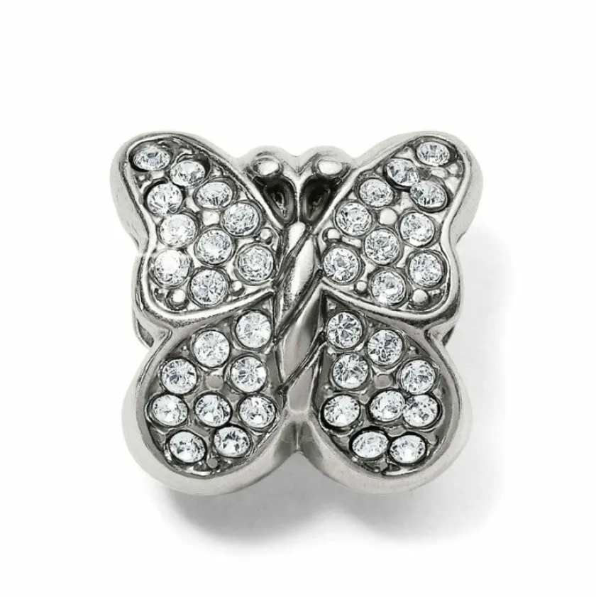 Brighton Blingy Butterfly Bead Silver Discount