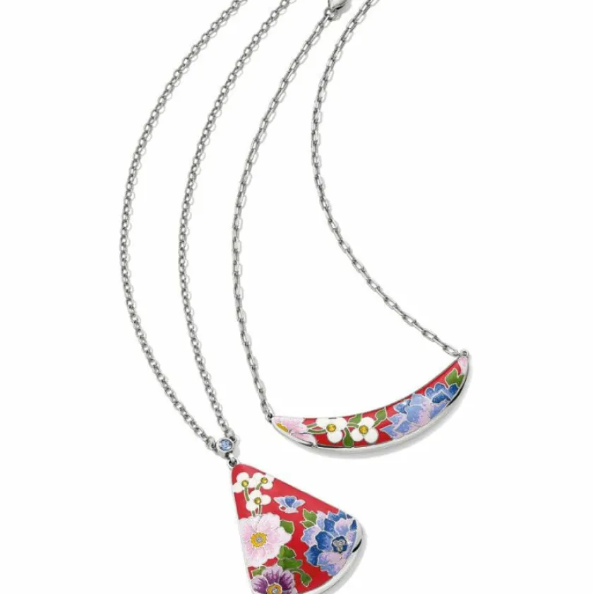 Brighton Blossom Hill Rouge Collar Necklace Red-Multi New