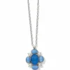 Brighton Blue Moon Pendant Long Necklace Silver-Blue Online